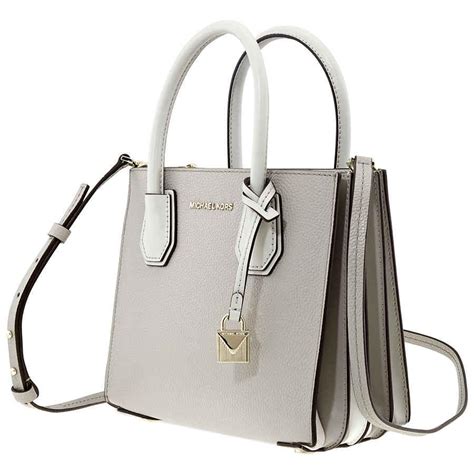 michael kors mercer large grau|Michael Kors accordion bag.